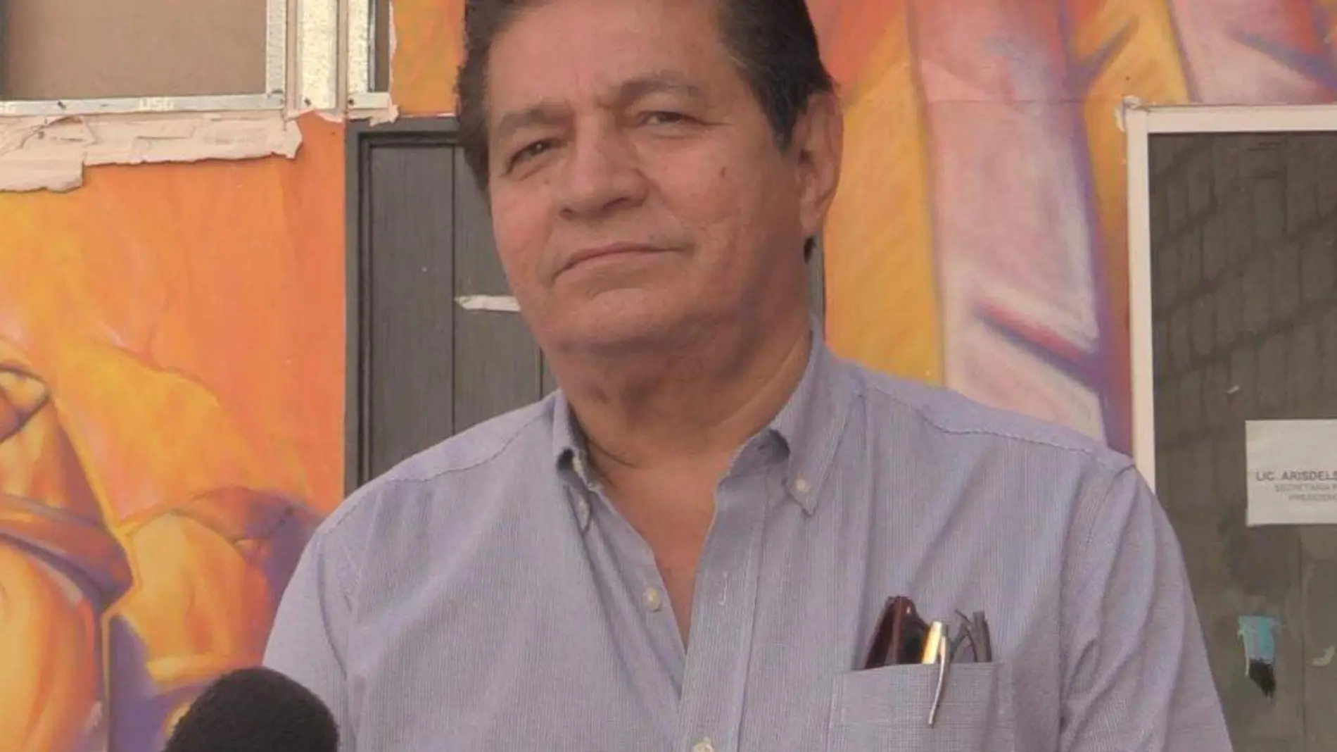 Secretario de turismo municipal David Abarca Rodríguez